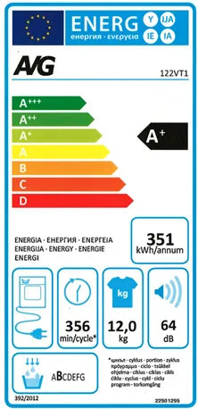 Heat Pump Tumble Dryer – 12 kg, Class A+
