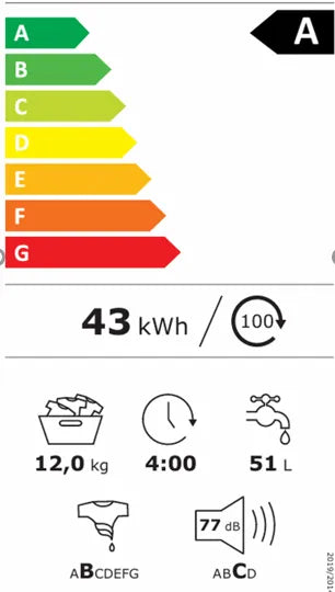 AVG Washing Machine – 12kg Capacity