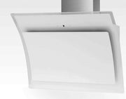 Wall Mounted White Glass Hood
