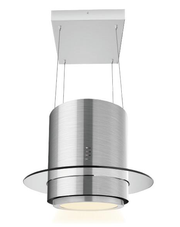 Island Cooker Hood – Cylinder Shape – Stainless Steel