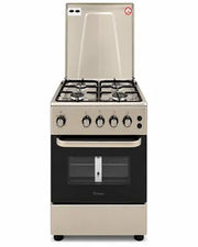 General  – Freestanding Gas Cooker 50cm, 4 Burners, Auto Ignition, INOX