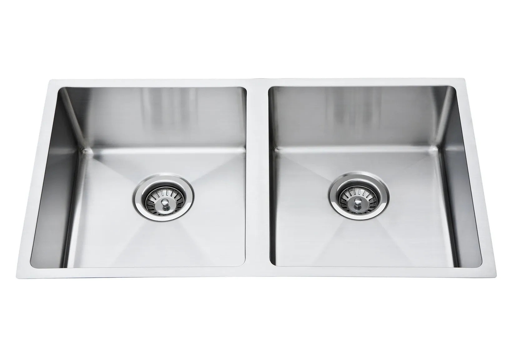 2 BOWL HAND MADE SINK INOX