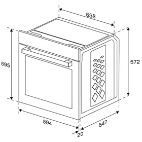 GRUNDIG BUILD IN OVEN