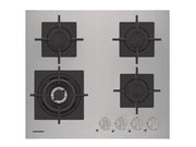 Grundig Gas Hob 4 Burners – Inox – Wok Burner