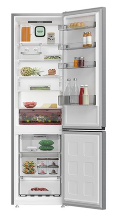 Grundig – Combi Fridge Freezer – 316L – Inox – No Frost – Class E