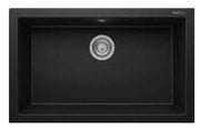 RealStone Sink – 1 Bowl, 770 × 475 mm, Black