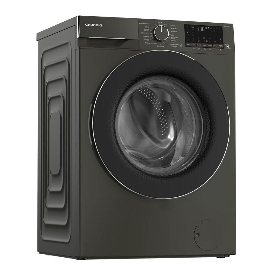 Grundig Washing Machine – 9kg Capacity – Dark Grey – Inverter Motor