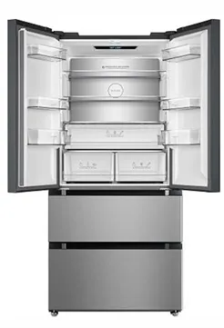 AVG – French Door Fridge Freezer – 516L – Inox – 2 Drawer Freezer – Class E