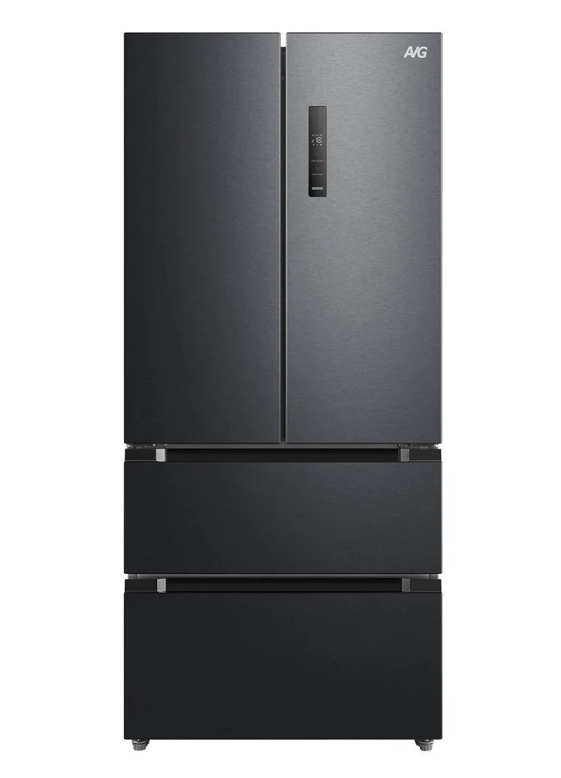 AVG French Door Fridge Freezer – 516L – No Frost – Dark Inox