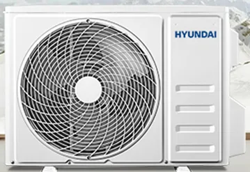 HYUNDAI 24,000BTU WITH BLACK INDOOR UNIT