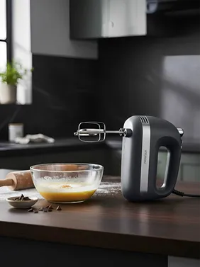 HYUNDAI HAND MIXER GREY