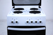 Fiesta – Freestanding Electric Cooker 60cm, 4 Hot Plates, White