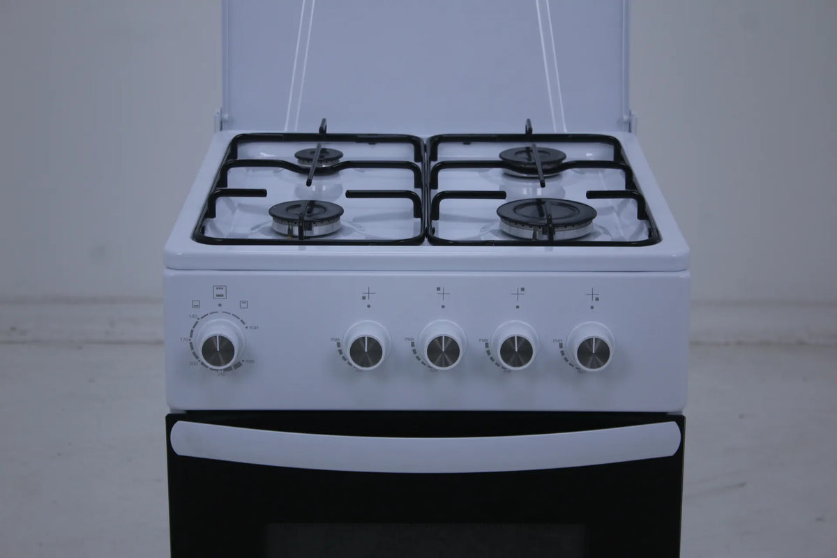 Fiesta – Freestanding Gas Cooker 50cm, 4 Burners, White