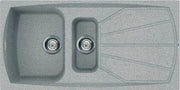 Granitek Sink – 1 and 1/2 Bowls 1 Drainer, Anthracite