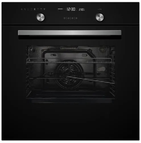 Hyundai Built In Electric Oven 65L Class A Black