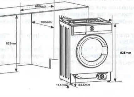 AVG Built-In Washing Machine – 9kg