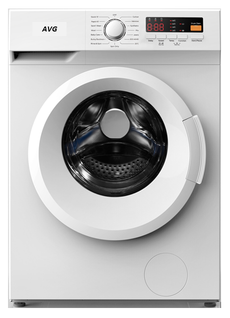AVG Washing Machine – 9kg 1400RPM