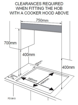 5 Gas Built In Hob – Stainless Steel – 75cm