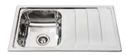 1 Bowl 1 Drain Sink – 860 × 500 mm