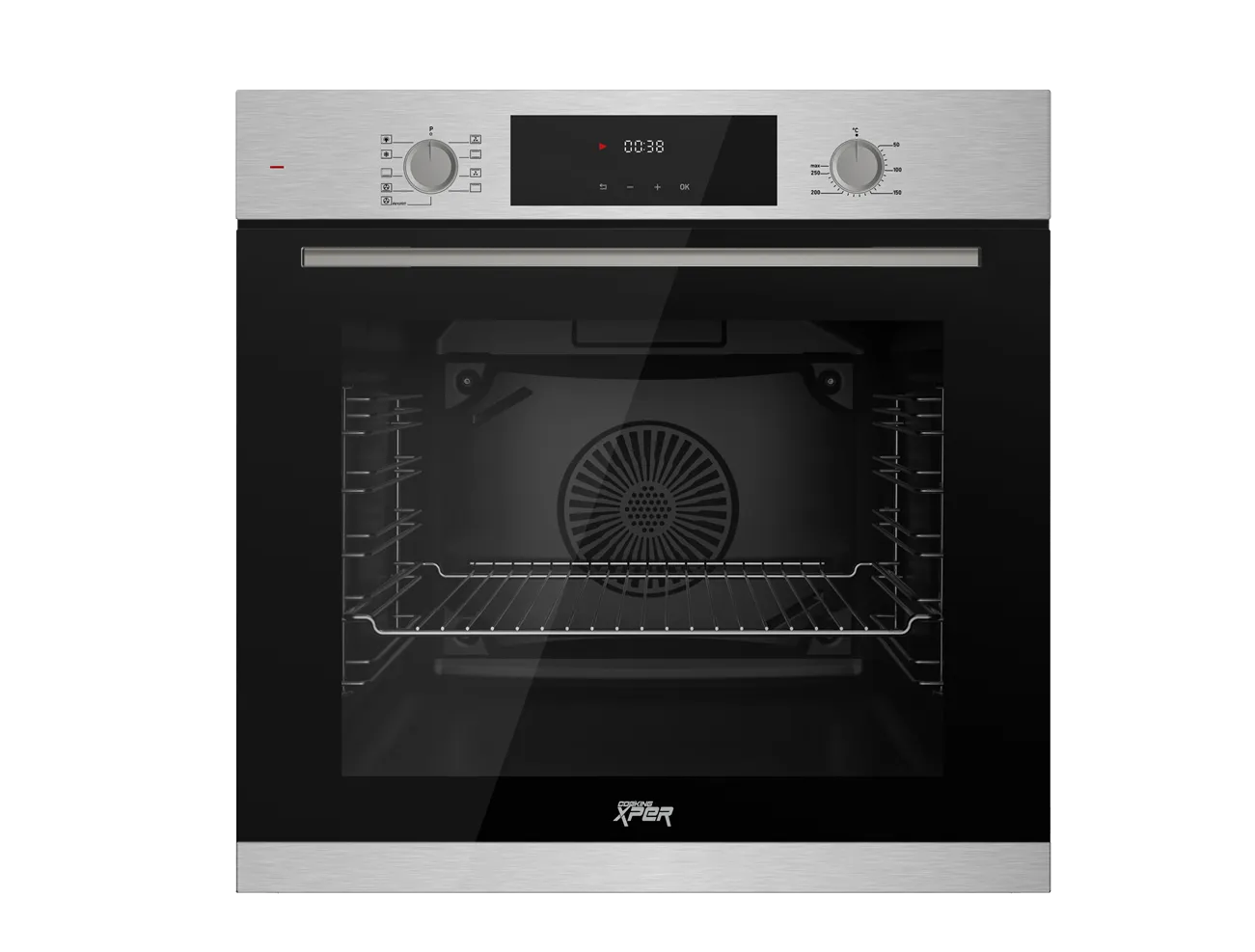 XPER Built In Electric Oven – 9 Functions – Inox