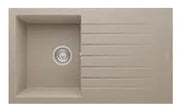 Granitek Sink – 1 Bowl 1 Drain, 860 × 500 mm, Beige