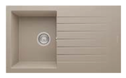 Granitek Sink – 1 Bowl 1 Drain, 860 × 500 mm, Beige