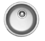 Round Bowl Sink – Ø446 mm, Stainless Steel