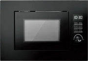 Built-In Microwave with Grill – 20 Litres, Black Glass