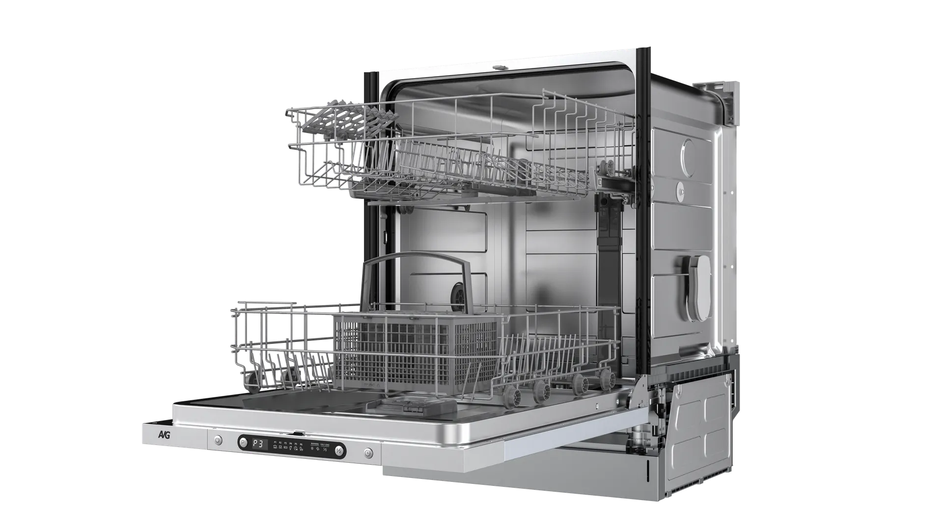 AVG 60cm Built-In Dishwasher – 12 Place Settings – Class E