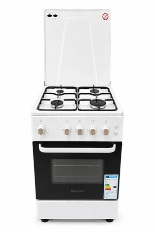 Fiesta – Freestanding Gas Cooker 60cm, Gas Oven, Ignition, White