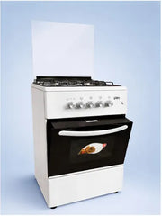 XPER Freestanding Cooker 57cm x 57cm Top Ignition White