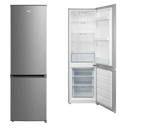 AVG – Combi Fridge Freezer – 270L – No Frost – Inox – Class E