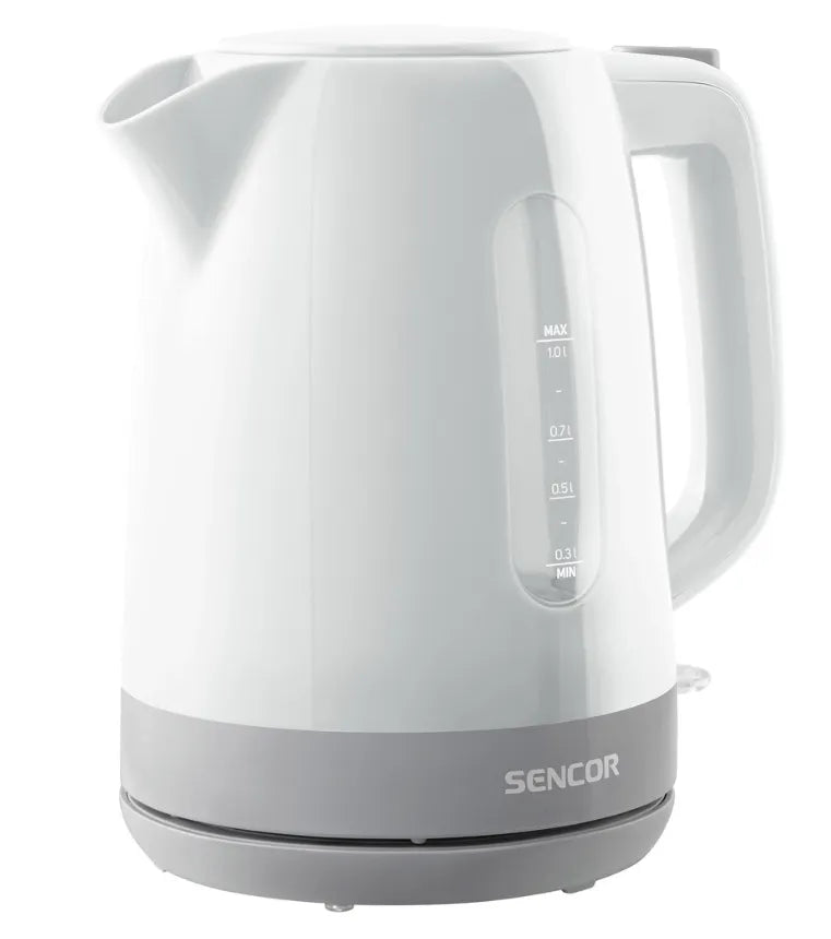 Electric Kettle 1L White/Grey
